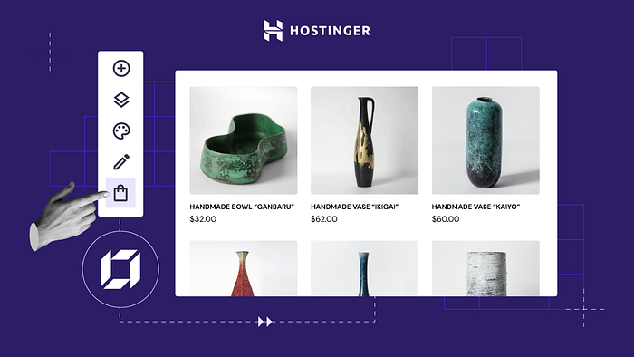 Hostinger — Sustainable AI Website Builder.
